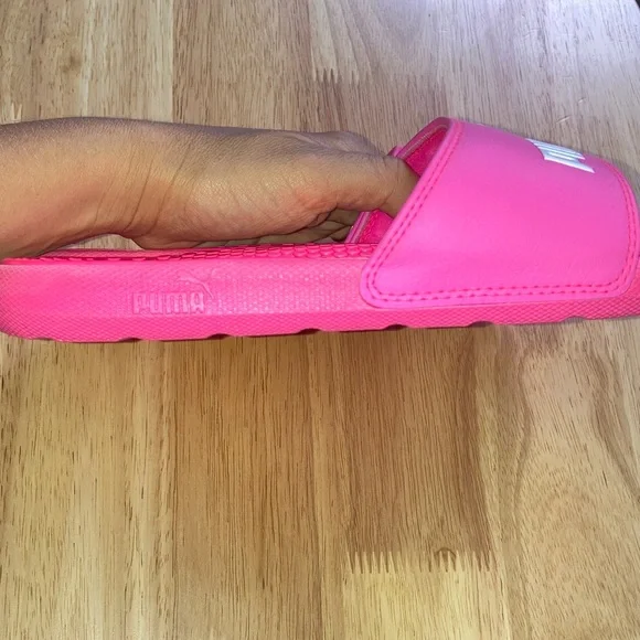 Puma Bold Pink Slides - Picture 4 of 6